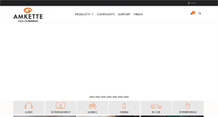 Desktop Screenshot of amkette.com
